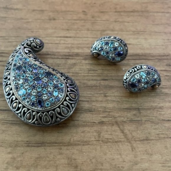 John Hardy Earrings & Brooch - Picture 9 of 9